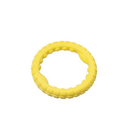 Bud'z Jouet pour chien - Anneau de mousse - Jaune