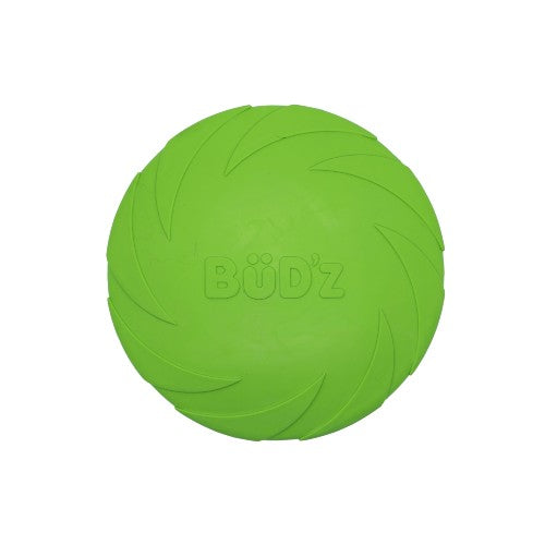 Bud'z Jouet en caoutchouc pour chien - Disque volant - Vert