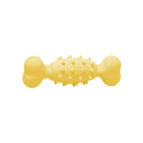 Bud'z Jouet en caoutchouc pour chien - Os de mousse - Jaune