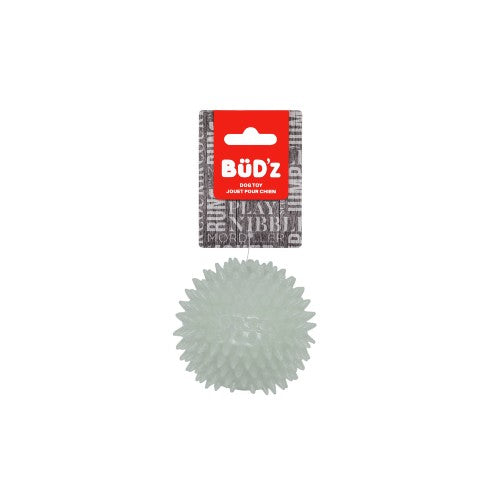 Bud'z Jouet pour chien - Balle à pointes phosphorescente