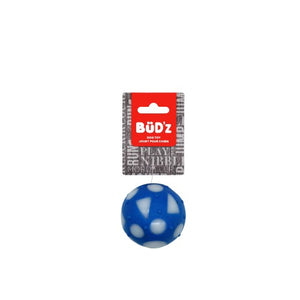 Bud'z Jouet pour chien - Balle pleine - Petite - Bleue