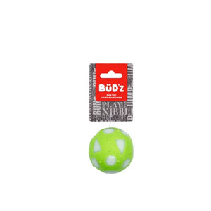 Bud'z Jouet pour chien - Balle pleine - Petite - Lime