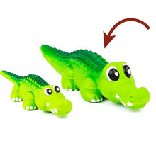 Charger l&#39;image dans la galerie, Bud&#39;z Jouet en latex avec &quot;Squeaker&quot; pour chien - Alligator - Vert
