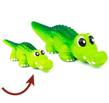 Charger l&#39;image dans la galerie, Bud&#39;z Jouet en latex avec &quot;Squeaker&quot; pour chien - Alligator - Vert
