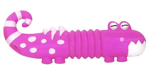 Bud'z Jouet en latex avec "Squeaker" - Lézard - Mauve