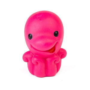 Bud'z Jouet en latex avec "Squeaker" - Mini pieuvre - Rose