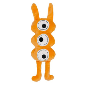 Bud'z Jouet en peluche - Monstre "Atomic" - Orange