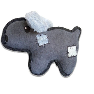 Bud'z Jouet en peluche Patchs - Lapin - Gris