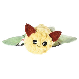 Bud'z Jouet en peluche pour chien - Papillon de nuit - Jaune