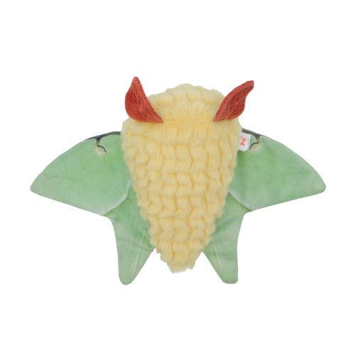 Bud'z Jouet en peluche pour chien - Papillon de nuit - Jaune