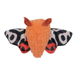 Bud'z Jouet en peluche pour chien - Papillon de nuit - Orange