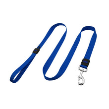 Load image into Gallery viewer, Bud'z Laisse en nylon pour chien - Bleue
