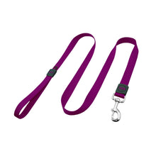 Load image into Gallery viewer, Bud'z Laisse en nylon pour chien - Mauve
