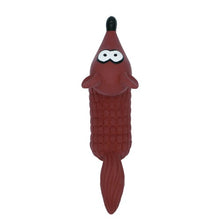 Charger l&#39;image dans la galerie, Bud&#39;z Jouet en latex avec &quot;Squeaker&quot; - Renard sauvage - Roux
