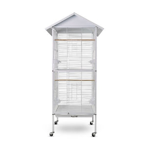 Cage Sequoia sur roulette pour perruches / pinsons / serins