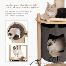 Charger l&#39;image dans la galerie, Arbre à chat Catit Vesper, moyen, 72 x 57,5 x 124,5 cm (28,3 x 22,6 x 49 po)
