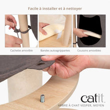 Charger l&#39;image dans la galerie, Arbre à chat Catit Vesper, moyen, 72 x 57,5 x 124,5 cm (28,3 x 22,6 x 49 po)
