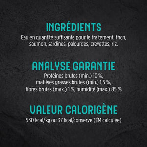 Conserve pour chat Nutrience Trattoria 70 gr - Effiloché aux fruits de mer