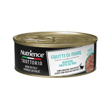 Charger l&#39;image dans la galerie, Conserve pour chat Nutrience Trattoria 70 gr - Effiloché aux fruits de mer
