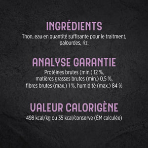 Conserve pour chat Nutrience Trattoria 70 gr - Effiloché aux thon avec palourdes