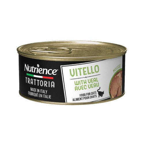 Conserve pour chat Nutrience Trattoria 85 gr - Mousse aux veau