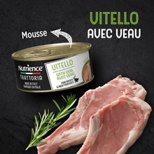 Charger l&#39;image dans la galerie, Conserve pour chat Nutrience Trattoria 85 gr - Mousse aux veau
