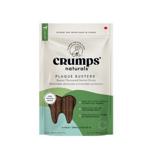 Load image into Gallery viewer, Crumps' Naturals Gâteries Pour Chien - "Plaque Busters" 3.5 pouces, Bacon
