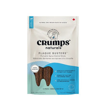 Load image into Gallery viewer, Crumps' Naturals Gâteries Pour Chien - "Plaque Busters" 7 pouces, Citrouille
