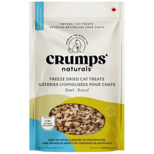 Load image into Gallery viewer, Crumps' Naturals Gâteries pour chat - Bœuf lyophilisé - 30 gr
