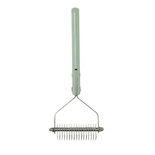 Dexypaws Brosse métallique double face - Râteau pour sous-poil