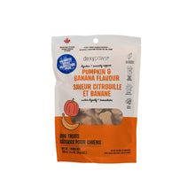 Load image into Gallery viewer, Dexypaws Gâteries d’entraînement pour chien - Probiotique plus - Citrouille et banane 11.4 oz
