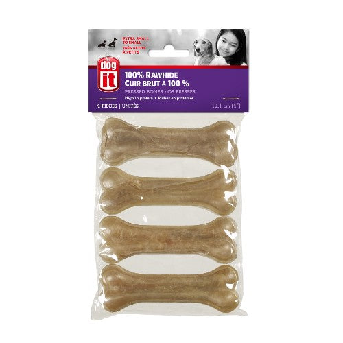 Os d’articulation Dogit en cuir brut pressé