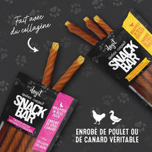 Charger l&#39;image dans la galerie, Dogit Gâteries Snack Bar - Bâtonnets - Peau de bœuf - Collagène et poulet - 12,7 cm - Paquet de 6
