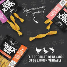 Charger l&#39;image dans la galerie, Dogit Gâteries Snack Bar - Torsades de collagène au poulet - 12,7 cm - Paquet de 10
