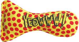 Ducky World - Jouet d'herbe à chat - YEOWWW! - Sardine à pois
