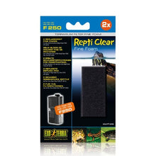 Charger l&#39;image dans la galerie, 2 Blocs de Mousse Fine Exo Terra pour filtre Repti Clear F250

