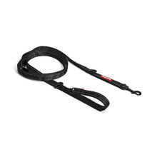 Charger l&#39;image dans la galerie, Ezydog Laisse multifonctions Vario 6 Snap Clip, Noire
