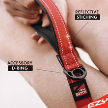 Charger l&#39;image dans la galerie, Ezydog Laisse Zero Shock, Rouge
