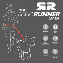 Charger l&#39;image dans la galerie, Ezydog Laisse de coureur, Noire
