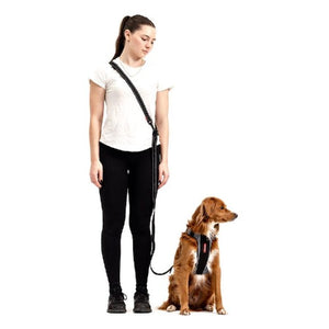 Ezydog Laisse multifonctions Vario 6 Snap Clip, Rouge
