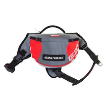 Charger l&#39;image dans la galerie, Ezydog Sac à dos Summit, Rouge et gris
