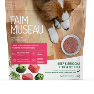 Nourriture crue pour chien Faim Museau - Bœuf & Brocoli