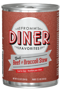 Conserve pour chien FROMM DINER - RAGOÛT DE BOEUF ET BROCOLI