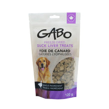 Charger l'image dans la galerie, Gabo Gâteries lyophilisées pour chien - Foie de canard - Sac de 120 gr
