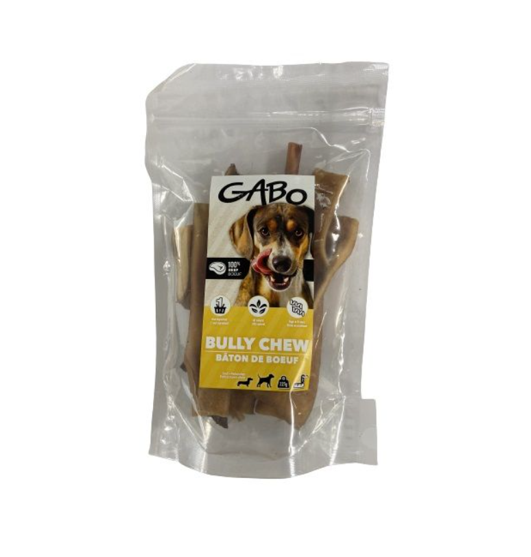 Gabo, Gâteries Pour Chien - Bâtons De Boeuf à Mâcher - 227gr