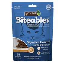 Charger l&#39;image dans la galerie, Get Naked &quot;biteables&quot; Chat Santé Digestive, Gâteries Tendres, Sans Grains poulet fruits de mer
