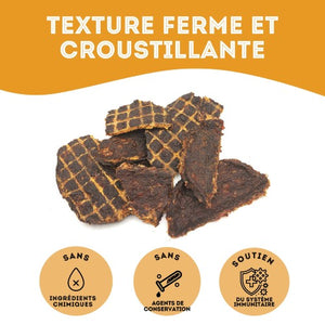Granville Island - Gâteries de Kangourou déshydraté pour chien et chat 85 gr
