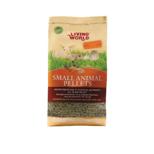 Mélange d'aliments granulés Living World pour petit animaux