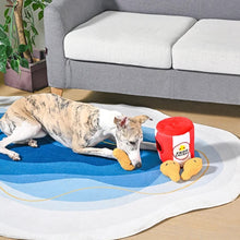 Load image into Gallery viewer, Hugsmart Jouet en peluche pour chien - Cache-cache - Seau de poulet frit
