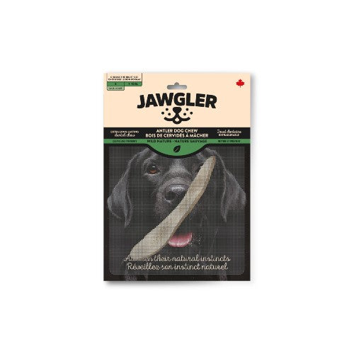 Jawgler Bois de cervidés à mâcher - Coupé - Nature sauvage